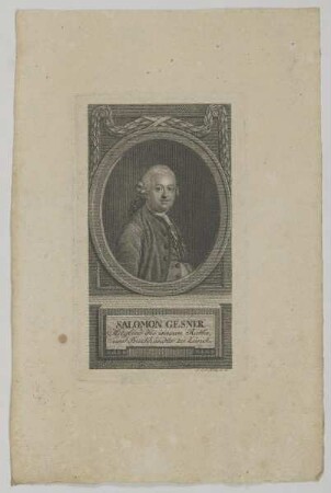 Bildnis des Salomon Gessner