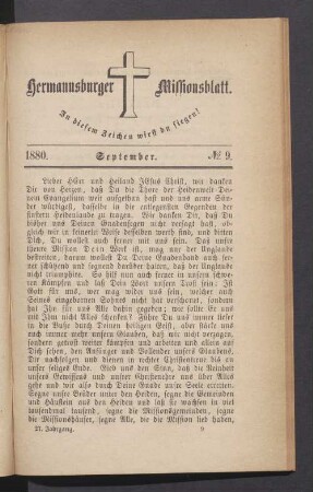 1880. September. N°. 9