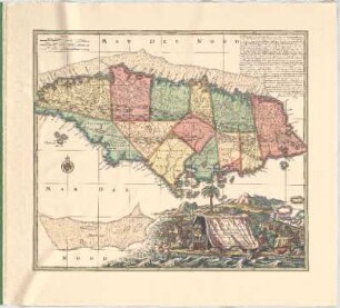 Nova Designatio Insulæ Jamaica : Ex Antillanis Americæ Septentrion.