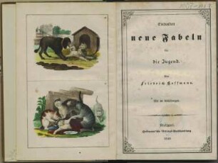 Einhundert neue Fabeln für die Jugend / von Friedrich Hoffmann