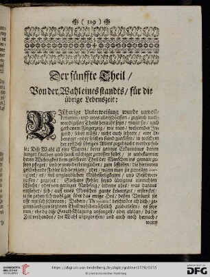 Der fünffte Theil