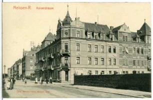 Meißen. Kaiserstraße
