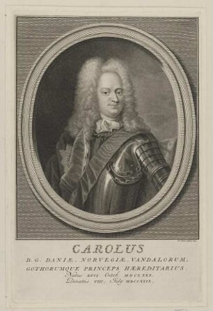 Bildnis des Carolus, Prinz von Dänemark