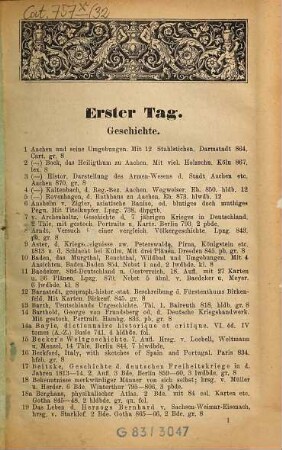 Katalog. [32.] 1891, 26. Febr.