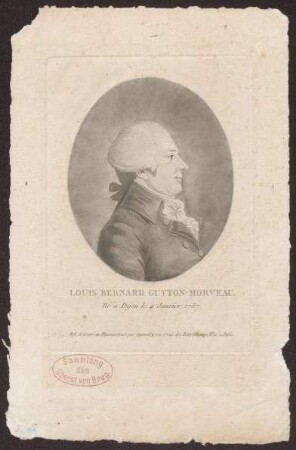 Guyton de Morveau, Louis Bernard