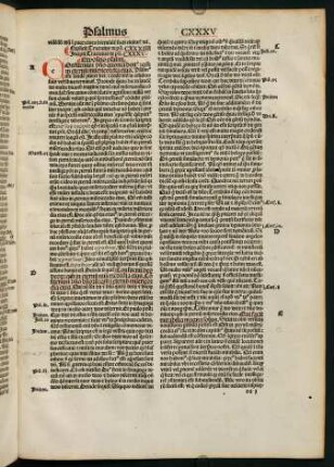 95r-106v, Psalmus CXXXV-CXXXIX