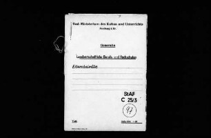 Elternbeiräte an den Landwirtschaftlichen Berufs- und Fachschulen