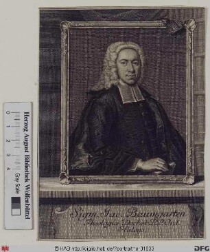 Bildnis Sigmund Jacob Baumgarten