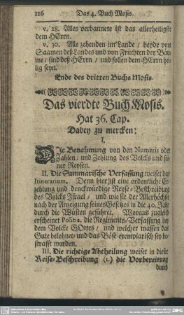 Das vierdte Buch Mosis