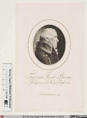 Bildnis Friedrich Jacob Braun