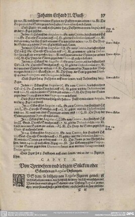 CAPUT X. Von Vorwehren und ledigen Stücken/oder Schantzen an Regular Vestungen.