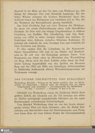 Das untere Chemnitztal und Burgstädt