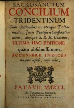 Concilium Tridentinum