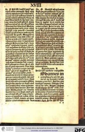 Legenda nona. De sancto Iohanne apostolo et evangelista.