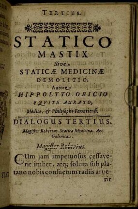 Dialogus tertius