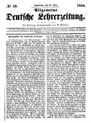 Pädagogische und didaktische Zeitfragen