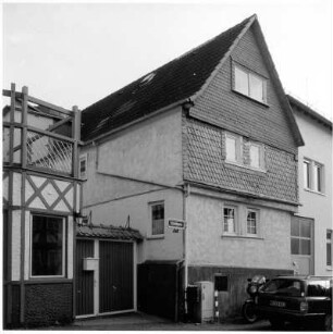 Fachwerkwohnhaus; Bad Homburg, Schmidtgasse 1