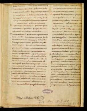 Oratorum et rhetorum sententiae, divisiones, colores - Staatsbibliothek Bamberg Msc.Class.45m