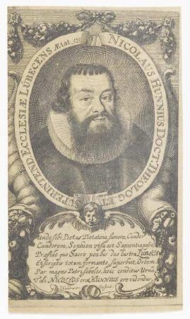 Bildnis des Nicolaus Hunnius