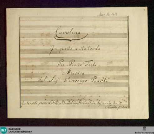In questa muta tomba - Don Mus.Ms. 1610 : V, pf; D|b