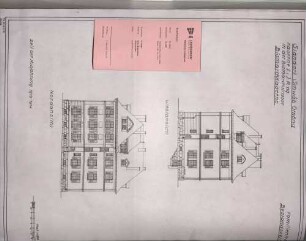 Ansichten Osten, Norden, Süden, Westen 1:100