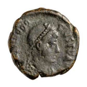 Münze, Aes 4, 379 - 395 n. Chr.