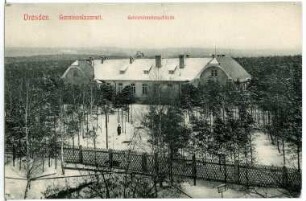 Dresden. Garnisonslazarett - Geisteskrankengebäude