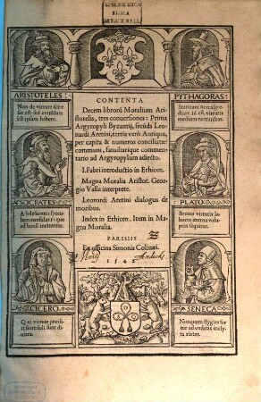 Decem librorum Moralium tres conversiones