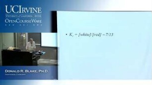 Lecture 14. Chemical Equilibrium, Part I