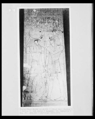 Sethos I. und Horus