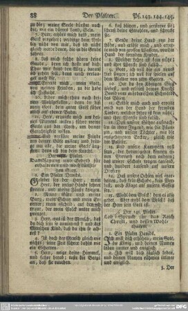 Der 145. Psalm