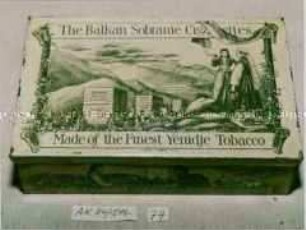 Blechdose für 100 Stück "The Balkan Sobranie Cigarettes"