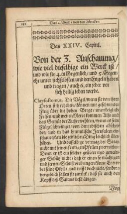 Das XXIV. Capitel.
