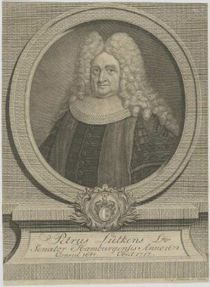 Bildnis des Petrus Lütkens