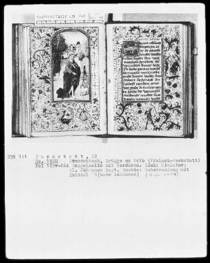 Tagzeiten und Gebete — Johannes der Täufer, Folio 163verso