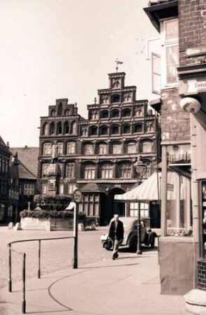 Lüneburg: Am Sande, Ecke Kleine Bäckerstraße