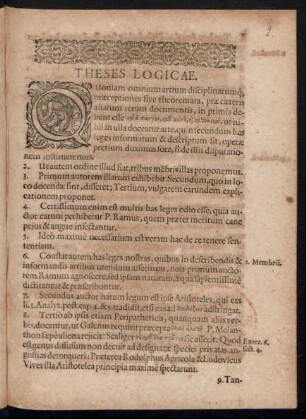 Theses Logicae.