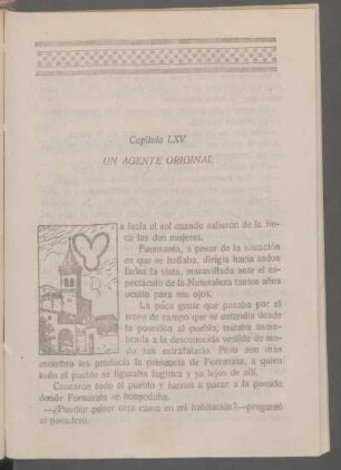 Capítulo LXV - Un agente original