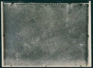 Foto der Stellungen südwestlich von Riencourt-lès-Cagnicourt zwischen Arras und Cambrai (Luftbild)