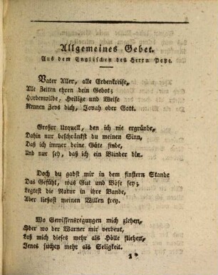 J. G. Seume's Sämmtliche Werke, 1. Gedichte