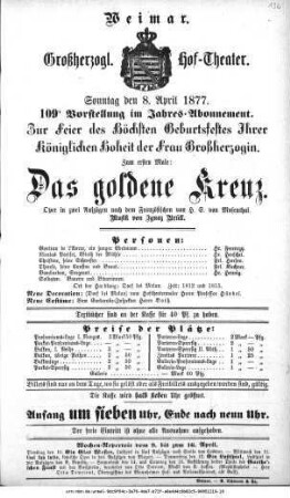 Das goldene Kreuz