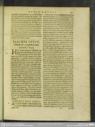 Psalmus LXXVII
