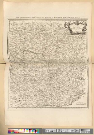 Partie Orientale Du Cercle De Franconie : Suivant les dernieres Observations