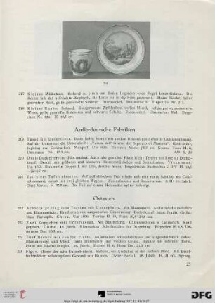 Ostasien (Nr. 222-232)