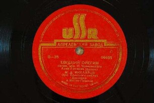 Evgenij Onegin : Arija Gremina (okonč.) / muz. P. Čajkovskogo