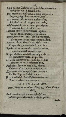 Elegeia XVI.