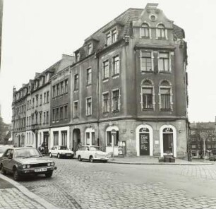 Dresden-Plauen, Altplauen 2-8. Wohnhaus mit Läden (um 1900)