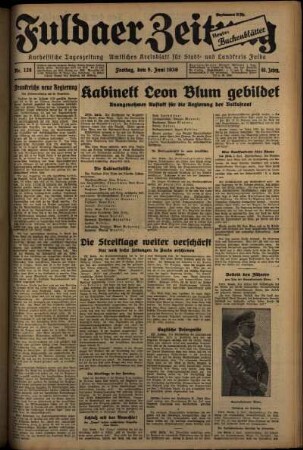 Ausgabe vom Freitag, den 05. Juni 1936.