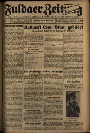 Ausgabe vom Freitag, den 05. Juni 1936.