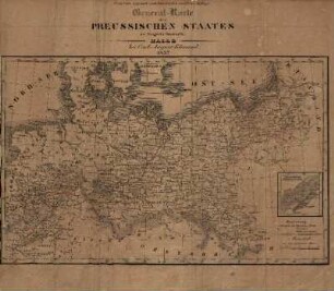 General-Karte des Preussischen Staates